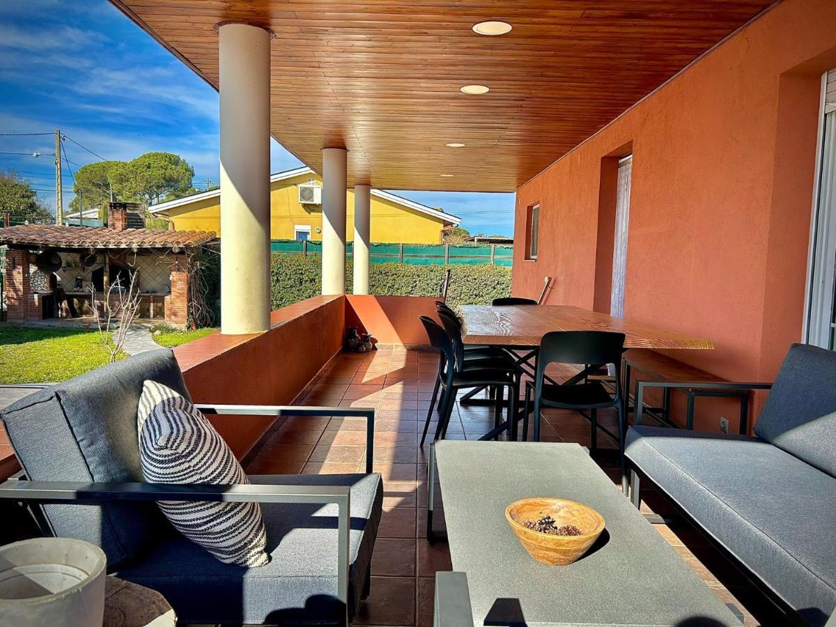 Piscina De Sal Barbacoa Wifi, Parking Gratis, 3 Min Pga Casa El Roble Villa Херона Екстериор снимка