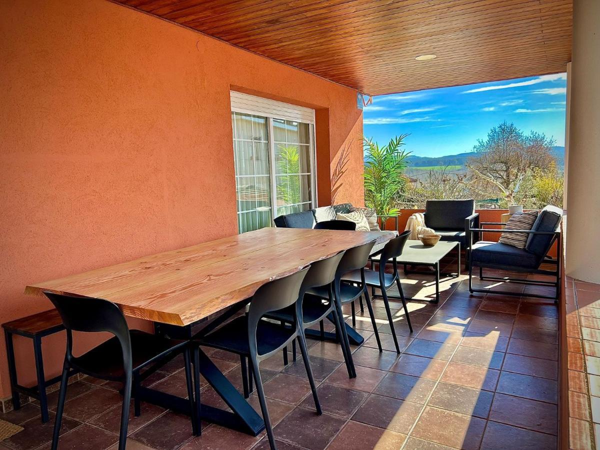 Piscina De Sal Barbacoa Wifi, Parking Gratis, 3 Min Pga Casa El Roble Villa Херона Екстериор снимка
