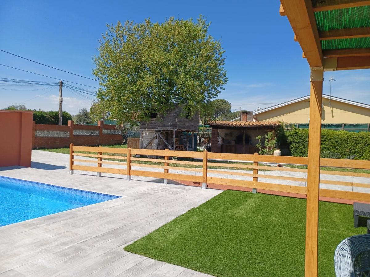Piscina De Sal Barbacoa Wifi, Parking Gratis, 3 Min Pga Casa El Roble Villa Херона Екстериор снимка