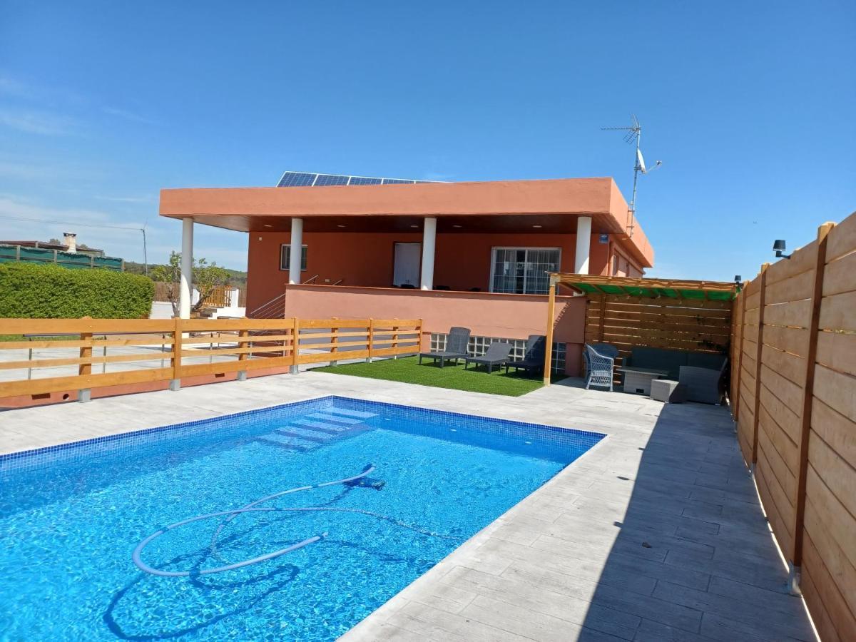 Piscina De Sal Barbacoa Wifi, Parking Gratis, 3 Min Pga Casa El Roble Villa Херона Екстериор снимка