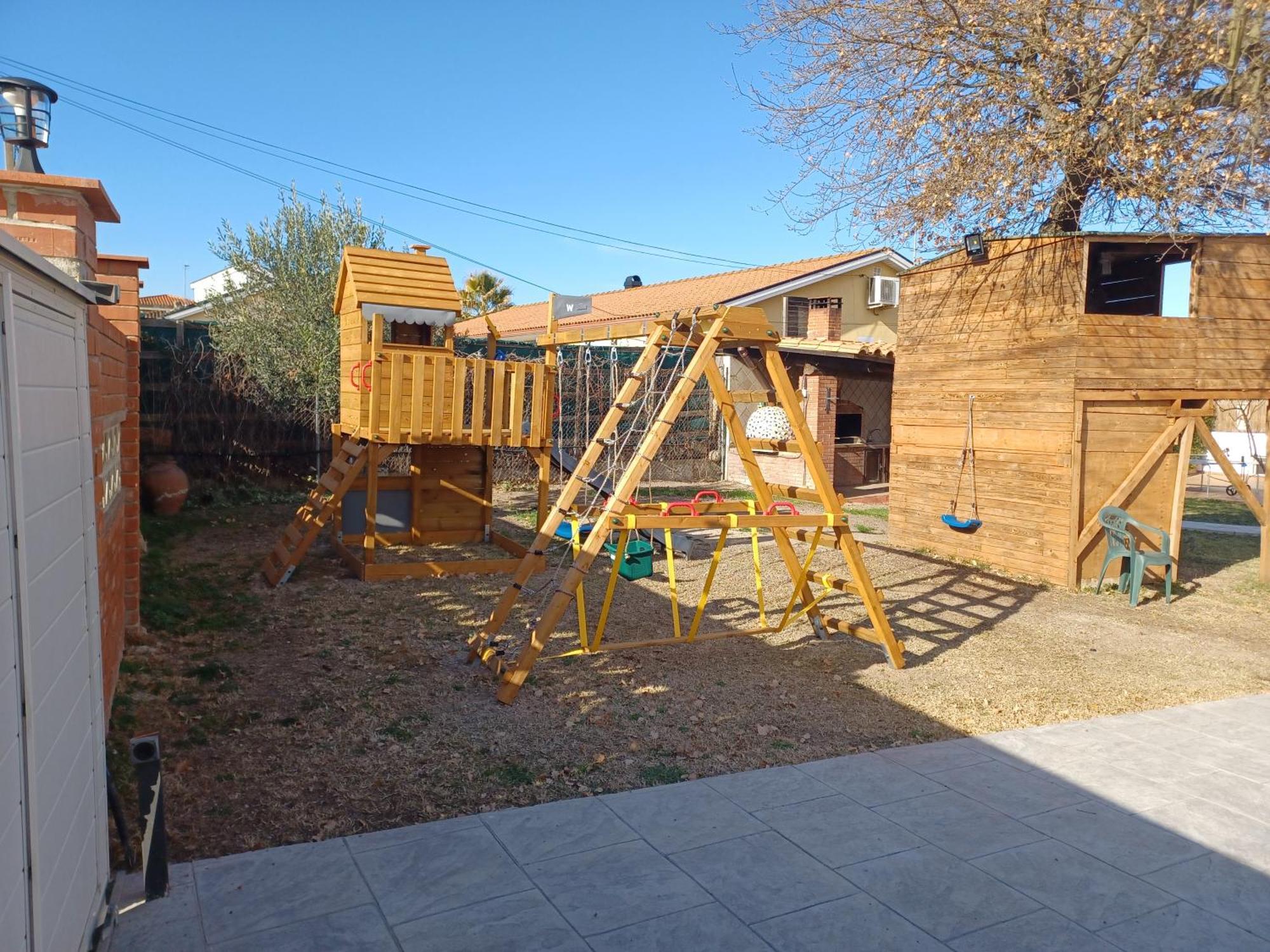 Piscina De Sal Barbacoa Wifi, Parking Gratis, 3 Min Pga Casa El Roble Villa Херона Екстериор снимка
